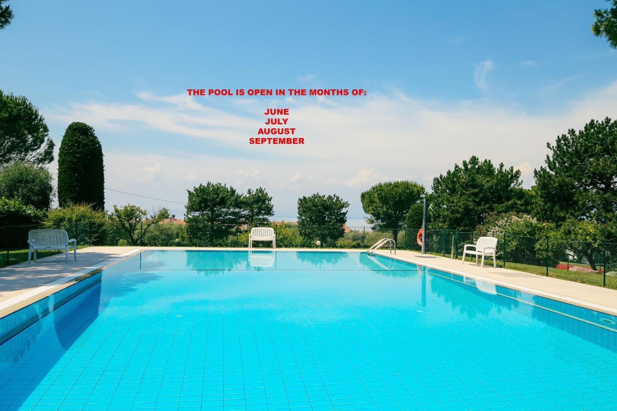 Tennis / Pool / Barbecue Bardolino Exterior photo